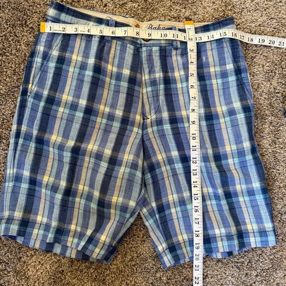Tommy Bahama Men's Plaid Linen Blend Shorts Golf Size 30 - Picture 9 of 9